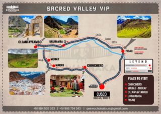 map Sacred Valley Vip Tour, Sacred Valley Vip Tour map