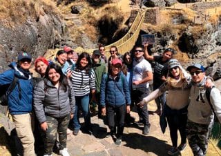 Puente Inca Q’eswachaka y Machu Picchu Tour 2 dias / 1 noche